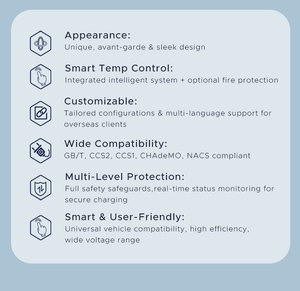 New 60KW-480KW Commercial DC Fast EV Charging Station with CCS1/CCS2/NACS/GBT <strong>Interfaces</strong> OCPP1.6J 2-Year Warranty - Product Image 6