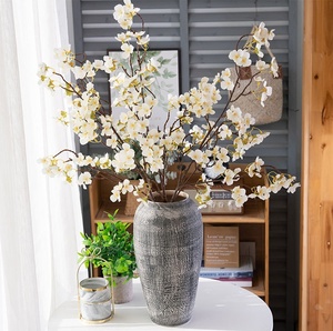 Ramas de Flores de Cerezo Artificiales de Tallo Largo, Tela Sedosa, Decoraciones Navideñas para el Hogar, Bodas, Fiestas y Otras Celebraciones - Product Image 4
