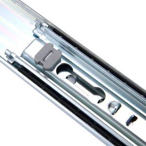 YABELY Venta caliente Color galvanizado Heavy Duty Rieles Para <span class=keywords><strong>Cajones</strong></span> 53mm diapositivas telescópicas para cajón - Product Image 5