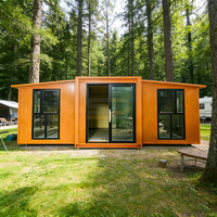 Dernier modèle de maison conteneur en acier, structure de maison conteneur préfabriquée, appartement, maison conteneur préfabriquée, maison en acier de 10 pieds, villa