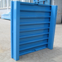 Palettes métalliques à haute capacité de charge Palettes en acier personnalisées pour entrepôts de stockage à usage intensif Équipement de stockage de marchandises OEM
