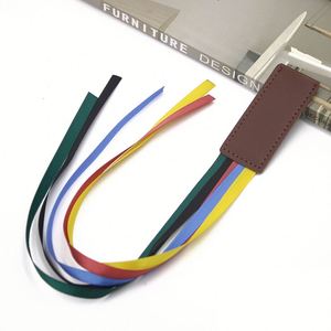 Custompu Leather Bible <b>Bookmark</b> Colorful Ribbon Tabs Page Markers Reusable <b>Bookmarks</b> Reading Study for Students Graduates - Product Image 4