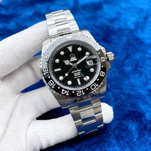 Montre mécanique automatique de luxe personnalisée avec <span class=keywords><strong>lunette</strong></span> en céramique de 40 mm, mouvement 3285, étanche à 100 m, remontage automatique, montre de plongée pour homme - Product Image 5