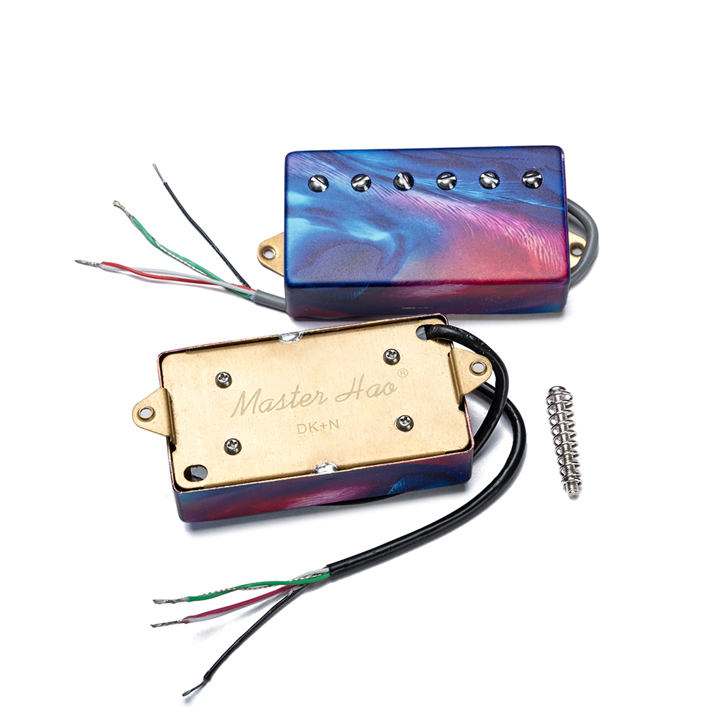 Custom printed highquality Alnico V humbucker active pickups hand