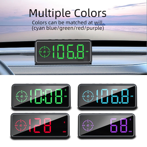 C79 FM BT HUD kỹ thuật số LED công tơ mét xe la bàn đầu lên hiển thị đồng hồ GPS chức năng Meter đo tốc độ phát hiện với <span class=keywords><strong>USB</strong></span> - Product Image 4