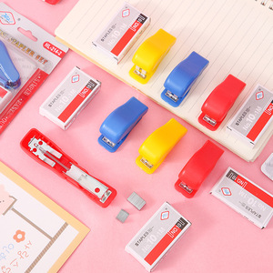 Mini Stapler Set Plastic Mini Size 10 No.10 <b>Staples</b> Student Stationery Office Supplies - Product Image 1