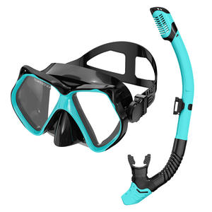 क्रॉस-बॉर्डर फुल फेस ड्राई फिट स्नॉर्कलिंग मास्क नए मॉडल वाटरप्रूफ लोगो डाइविंग रेस्पिरेटर्स - Product Image 4