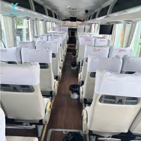 Bus d'occasion pas cher, 54 places, diesel, transmission manuelle, conduite à gauche, prix compétitif pour bus urbain en Afrique