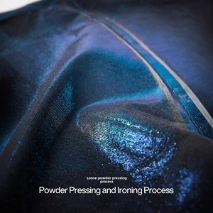 Vêtements pour hommes, t-shirt ample en coton mélangé à manches courtes avec imprimé pailleté coloré, tendance printemps-été, style streetwear - Product Image 5