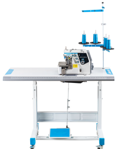NOUVEAU Surjeteuse industrielle et domestique entièrement automatique Jack C7 à quatre ou cinq fils, informatisée, programmable, haute vitesse - Product Image 4