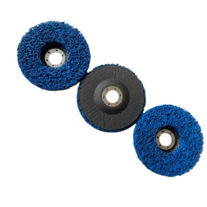 <span class=keywords><strong>Disque</strong></span> abrasif bleu de 4 pouces (100 mm) pour surfaces métalliques, <span class=keywords><strong>disque</strong></span> de ponçage OEM pour l'élimination de la rouille, des soudures et de l'oxydation - Product Image 1