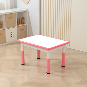 Bureaux et chaises réglables en hauteur pour enfants, tables multifonctionnelles pour jouets à usage domestique, meubles de dessin et d'école pour bébés. - Product Image 4