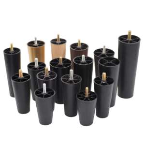 <span class=keywords><strong>Triangle</strong></span> jambes en plastique pour meubles lit canapé jambes en plastique appareils pieds en plastique pour Table basse armoires canapé - Product Image 2