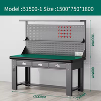 Práctico Gabinete de Herramientas para Taller de la Marca Win Max, OEM/ODM, Antiestático, con Partición Ajustable de 50 mm, Acero Laminado en Frío Resistente