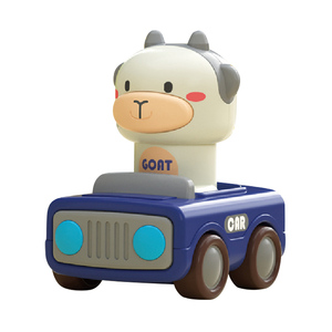 Hot Sale Plastic Animal <strong>Press</strong> to Slide Inertial Car <strong>Toys</strong> Cartoon Hand Pressed Vehicle <strong>Toy</strong> - Product Image 4