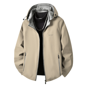Veste à capuche ample haut de gamme pour homme, idéale pour le style business décontracté, coupe-vent et chaude pour l'hiver, légère et respirante pour le printemps – Nouveauté - Product Image 6