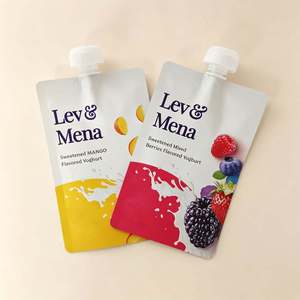 Bolsa con Boquilla Personalizable de Grado Alimenticio al por Mayor, 100 Unidades de 250ml, para Yogur, Puré de Frutas, Golosinas para Mascotas, Bayas Mixtas - Product Image 5