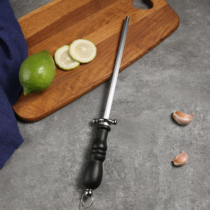 ゴールデンサプライヤーABSハンドルキッチンナイフセットステンレス鋼Santku 3Cr13金属刃削り棒ギフトボックスにプレゼント - Product Image 6