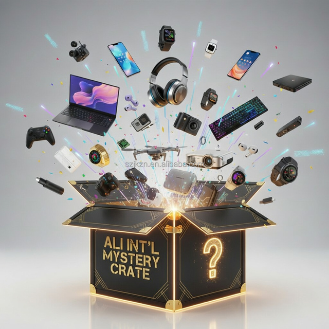 Advanced Mystery Gift Boxes for Smart Watches & TWS Earphones 1-3 Electronics Accessories-Lucky Draw (Including Drones Cameras)