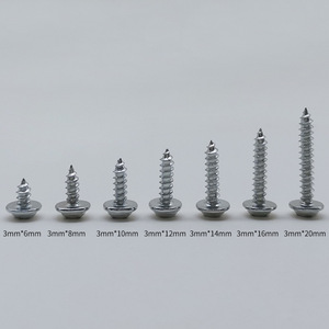 Vis autotaraudeuses 3mm 8mm 10mm 12mm à tête cylindrique fendue pour bois, métriques, droites, en fer, grade A - Product Image 4