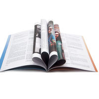 Vente d'usine de haute qualité à bas prix A4 Magazine livre personnalisé catalogue livret brochure impression