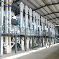 Usine Complète de Mouture de Riz Entièrement Automatique de Grande Capacité 100 T/J pour le Blanchiment du Riz Paddy