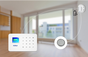 Kerui Sensor gerak <span class=keywords><strong>PIR</strong></span> <span class=keywords><strong>Mini</strong></span>, detektor gerakan nirkabel 433mhz untuk pemasangan mudah - Product Image 2