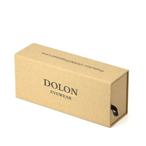 <span class=keywords><strong>2026</strong></span> עיצוב משקפי שמש תיבת משקפיים מותאם אישית לוגו מותאם אישית תיבת מגירה עם כרטיס בודק מקוטב - Product Image 3