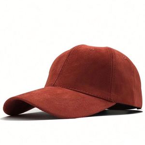 Casquettes de sport vertes à 6 panneaux à visière incurvée en gros, en stock – Casquettes de baseball personnalisées en daim - Product Image 6