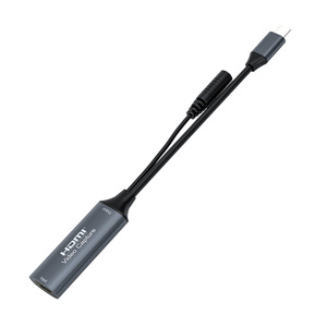 Carte de <span class=keywords><strong>capture</strong></span> vidéo USB-C HDMI avec microphone audio, <span class=keywords><strong>capture</strong></span> vidéo USB C Type-C pour enregistreur de streaming de jeux en direct - Product Image 6