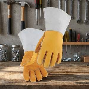 Gants Apex Safety personnalisés de haute qualité en latex 7 oz, compatibles écran tactile, durables, antidérapants, à manches longues, anti-vibrations, sans poudre - Product Image 3