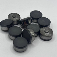 Coupeur PDC de forme ronde et carrée en diamant polycristallin 1308 avec goupille pour machine à tronçonneuse