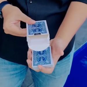 Boong ra thẻ ảo thuật ảo thuật cận cảnh đạo cụ ma thuật thực sự đi qua Hộp thực ảo thuật gia đường phố ảo thuật thị giác vui vẻ - Product Image 2