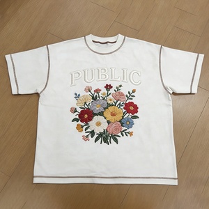 เสื้อยืดผู้ชายปักลายแบบเรียบคุณภาพสูงจากผู้ผลิตโดยตรง พร้อมด้วยด้ายปักสีตัดกันและลายปัก 3 มิติ - Product Image 1