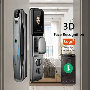 3D Gezichtsherkenning Intelligente Thuis Automatische Tuya Wifi App Biometrische 3d Gezichtsherkenning Smart Deurslot