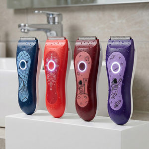 Alat Cukur Rambut Kemaluan Pria, Tahan Air, Dapat Diisi Ulang, Aman, Lembut, dengan Pola Warna Kustom, untuk Mencukur Rambut Kemaluan, Tubuh, dan Area Pribadi. - Product Image 4