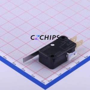 V-152-1C25 Limit Switch Through hole Component (THT) Switch Single Pole Double Throw Side Rotation, Adjustable Rod 125V 250V - Product Image 2