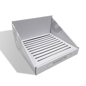 Tùy chỉnh CDU có thể gập lại truy cập hàng đầu hiển thị đứng với tiêu đề die-cut lỗ chèn Lash huyết thanh Brow bút chì mỹ phẩm bao bì bán lẻ - Product Image 4