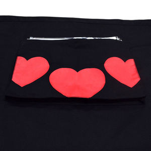 Durable Custom Fashionable Lightweight Polyester Cotton Short <b>Waist</b> <b>Apron</b> for Restaurants Catering Staff Washable Reusable Work - Product Image 4