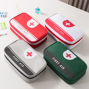 Sac de médecine portable pour les voyages d'affaires et les trousses de premiers soins de voyage organisateur de voyage compact sac de rangement de médicaments pour l'urgence - Product Image 5