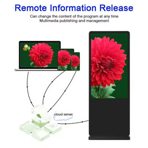 Ravled 55 inch 4 gam Wifi tầng thường vụ LCD màn hình hiển thị quảng cáo trong nhà <span class=keywords><strong>Totem</strong></span> kiốt kỹ thuật số biển và hiển thị 55 inch - Product Image 3