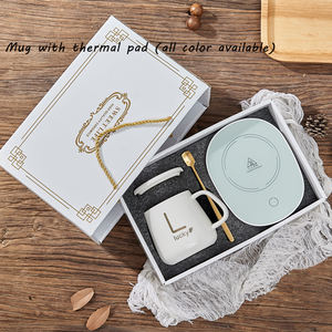 Set Mug Hadiah Eksklusif Cangkir Keramik Suvenir Kustom untuk Promosi Tahun Baru - Product Image 5