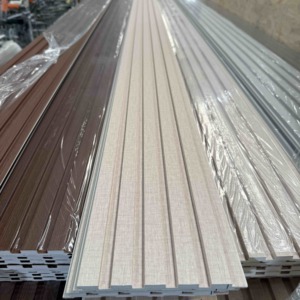 Factory Price Interior Cladding WPC Fluted <strong>Wall</strong> Panel Boards Indoor <strong>Decorative</strong> Slat <strong>Wall</strong> <strong>Plate</strong> <strong>for</strong> Apartment - Product Image 1