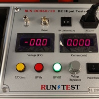 Générateur haute tension Testeur Hipot 60kv 10mA Alimentation électronique CC pour la résistance à la tension et le débit de courant continu pour les tests