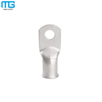 Cosses de câble tubulaires en cuivre pour batterie, à sertir, 1/0 4/0 AWG