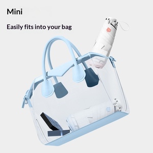 ร่มกันแดดพับได้ 5 ตอน ด้ามจับแบบซ่อน รุ่นใหม่ สีไล่ระดับ พร้อมเคลือบยางสีดำ ป้องกันแสงแดด พกพาสะดวก - Product Image 4