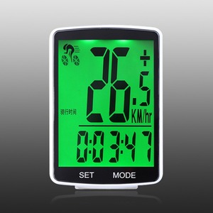 YUUISD Ordinateur de vélo sans fil de 2,8 pouces, compteur de vitesse lumineux, odomètre, étanche - Product Image 4