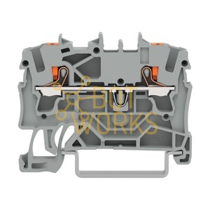 Connettore a 2 Poli in Lega di Rame Tipo a Molla per Uso Industriale 22021201 - Nuovo - Product Image 1