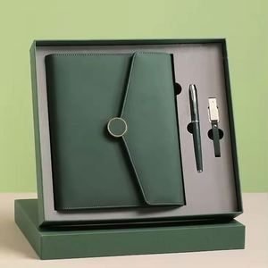2026 Gift Items Promotional Item Notepad Office Business <b>Notebook</b> With Powerbank USB and Pen Corporate Gift <b>Set</b> 3 in 1 - Product Image 5