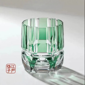 <span class=keywords><strong>Verres</strong></span> <span class=keywords><strong>à</strong></span> whisky et <span class=keywords><strong>à</strong></span> vin Jin Zhi Japan Edo Kiriko sculptés <span class=keywords><strong>à</strong></span> la main, verre cristal vintage, style japonais, luxe léger, rétro, Linglong Bay - Product Image 3